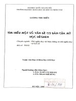 Tìm hiểu một số vấn đề cơ bản của mỹ học hêghen 