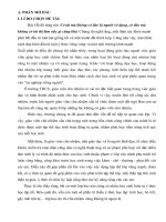 Sáng kiến kinh nghiệm công tác chủ nhiệm