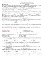 đề thi thử quốc gia năm học 2015 2016 môn vật lí phần điện