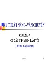cơ cấu thay đổi tầm với