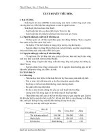 PHÁC ĐỒ ĐIỀU TRỊ NGOẠI SẢN