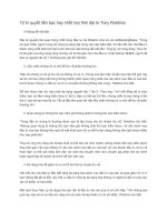 10 bí quyết tiền bạc hay nhất mọi thời đại từ tony robbins