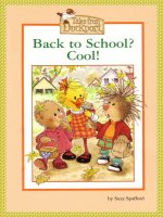 Sách tiếng Anh cho trẻ em Back to school cool 