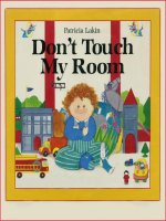 Sách tiếng Anh cho trẻ em Dont touch my room 