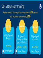 2015 developer training promotions 