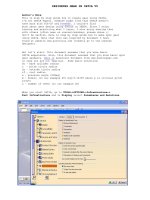 DESIGNING GEAR IN CATIA V5