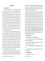 Tóm tắt luận án Viện trợ phát triển chính thức (ODA) trong bối cảnh Việt Nam trở thành nước có thu nhập trung bình (MIC)