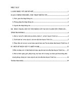 Tội trộm cắp tài sản thực tiễn xét xử tội phạm địa phương nơi sinh viên thực tập