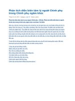 Phân tích diễn biến tâm lý người chinh phụ trong chinh phụ ngâm khúc 