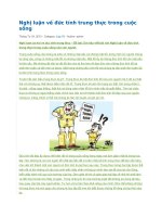 Nghị luận về đức tính trung thực trong cuộc sống 