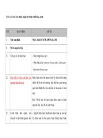 HACCP MỰC - BẠCH TUỘC ĐÔNG LẠNH