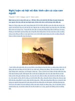 Nghị luận xã hội về đức tính cần cù của con người 