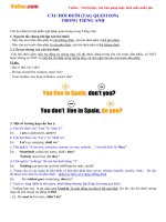 câu hỏi đuôi trong tiếng anh