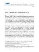 CHUỖI GIÁ TRỊ NGÀNH DỆT MAY VIỆT NAM