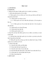 Các quy định của luật tố tụng hình sự về thẩm quyền xét xử sơ thẩm vụ án hình sự và đề xuất hoàn thiện các quy định này