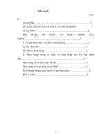 Tổ chức và hoạt động của Ủyban nhân dân – thực trạng và giải pháp