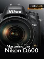 Mastering the nikon d600