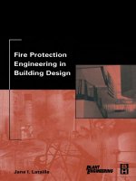 Fire protection engineering in building design