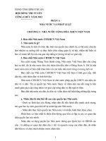 Tài liệu ôn tập kiến thức chung thi công chức