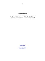 Robotic implementation