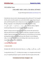 Chia biểu thức chứa căn bằng số phức (v1)