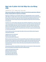 Ngữ văn 9 phân tích bài bếp lửa của bằng việt 