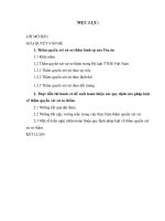 Thẩm quyền xét xử sơ thẩm vụ án hình sự và việc hoàn thiện quy định pháp luật về vấn đề này