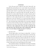 Trình bày ủy thác tư pháp quốc tế theo quy định của pháp luật ViệtNam hiện hành