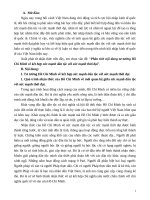 Phân tích nội dung tư tưởng HồChí Minh về kết hợp sức mạnh dân tộc với sức mạnh thời đại