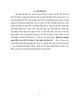 Phân tích những quan điểm của Hồ Chí Minh về đại đoàn kết dân tộc