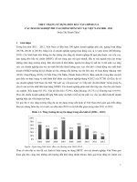 THỰC TRẠNG SỬ DỤNG ĐÒN BẨY TÀI CHÍNH CỦA CÁC DOANH NGHIỆP PHI TÀI CHÍNH NIÊM YẾT TẠI VIỆT NAM 2008 - 2011