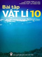 Bài tập vật lý 10 nâng cao