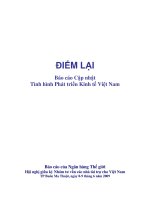 Báo cáo Cập nhật Tình hình Phát triển Kinh tế Việt Nam