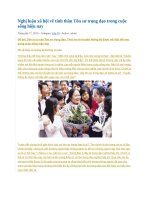 Nghị luận xã hội về tinh thần tôn sư trọng đạo trong cuộc sống hiện nay 