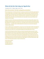 Phân tích bài thơ ánh trăng của nguyễn duy 