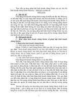 Thực tiễn áp dụng pháp luật kinh doanh chứng khoán của các chủ thể kinh doanh chứng khoán hiện nay – đánh giá và nhận xét