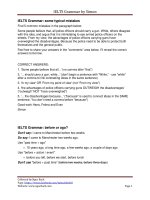 IELTS grammar by simon