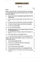 Đề án nâng cao năng lực cạnh tranh của các doanh nghiệp việt nam trong xu thế hội nhập kinh tế quốc tế hiện nay