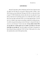 Các quy định của luật TTHS các quy định này về thẩm quyền xét xử sơ thẩm vụ án hình sự và đề xuất hoàn thiện các quy định này