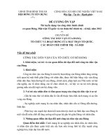 Tài liệu ôn tập thi tuyển công chức môn tổ chức đoàn thể