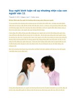 Suy nghĩ bình luận về sự nhường nhịn của con người văn 11 