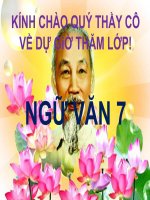 bài giảng cảnh khuya