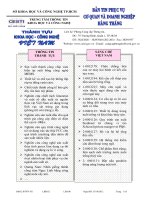 SẢN XUẤT THÀNH CÔNG CHIP CảM BIẾN ÁP SUẤT BẰNG CÔNG NGHỆ MEMS