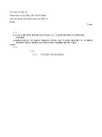 Nghiên cứu năng lực cạnh tranh của công ty cổ phần Dược phẩm Hà Tây