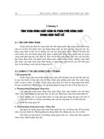 A   chuong 2(phân phối dòng chảy) 