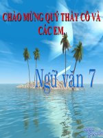 bài giảng đề văn biểu cảm và cách làm bài văn biểu cảm