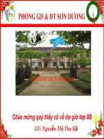 Bài giảng sinh học 8 tham khảo trụ não, tiểu não , não trung gian (8) 