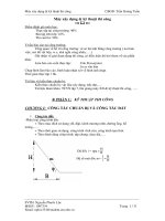 Tài liệu máy XD  Kĩ thuật thi công