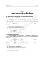 B   chuong 3(phương pháp tính bồi lắng trong hồ chứa) 