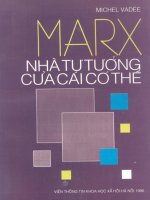 Marx  nhà tư tưởng của cái có thể  vol  II 